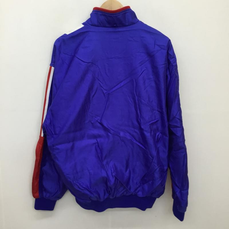 アディダス adidas ジャケット、上着 ジャケット、ブレザー AS-4760 XL ロゴ、文字 青 / ブルー / X 白 / ホワイト /  メンズ USED 古着 中古 10137330