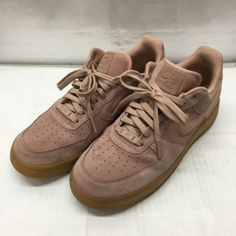 ナイキ NIKE スニーカー スニーカー AA1117-600 AIR FORCE 1 07 LV8 SUEDE 28cm 28.0cm ロゴ、文字 桃 / ピンク / X ベージュ / ベージュ /  メンズ USED 古着 中古 10106866