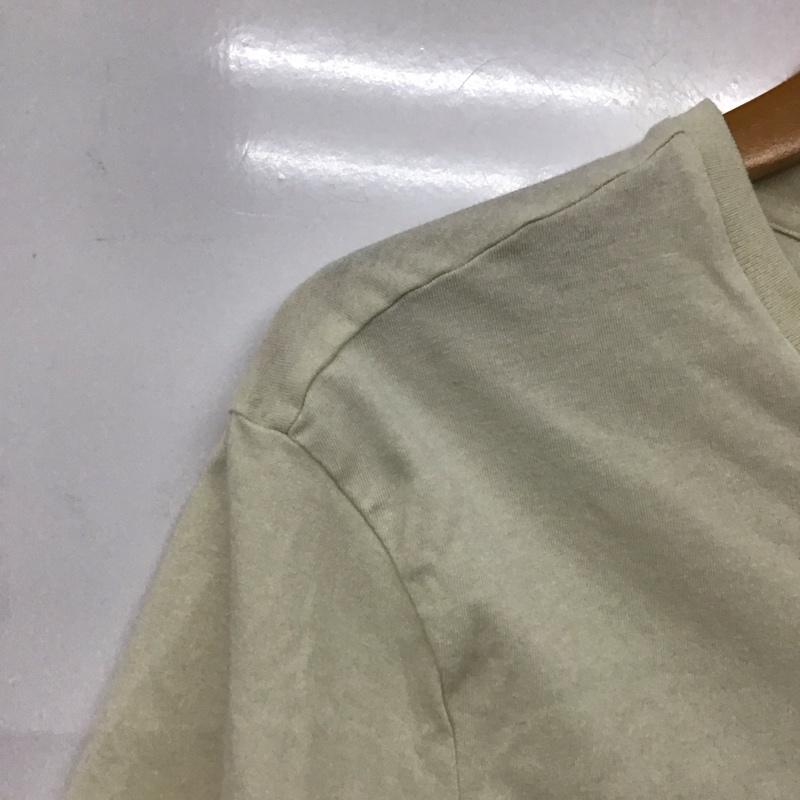 ポロラルフローレン POLO RALPH LAUREN Tシャツ 半袖 半袖カットソー プリントTシャツ クルーネックカットソー M ロゴ、文字 アイボリー / アイボリー /  メンズ USED 古着 中古 10140752