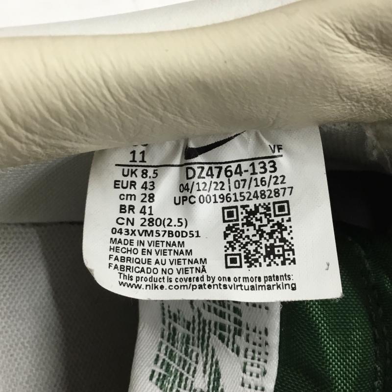 ナイキ NIKE スニーカー スニーカー DZ4764-133 WMNS AIR FORCE 1 07 LV8 28cm 28.0cm ロゴ、文字 白 / ホワイト / X 緑 / グリーン /  メンズ USED 古着 中古 10106861
