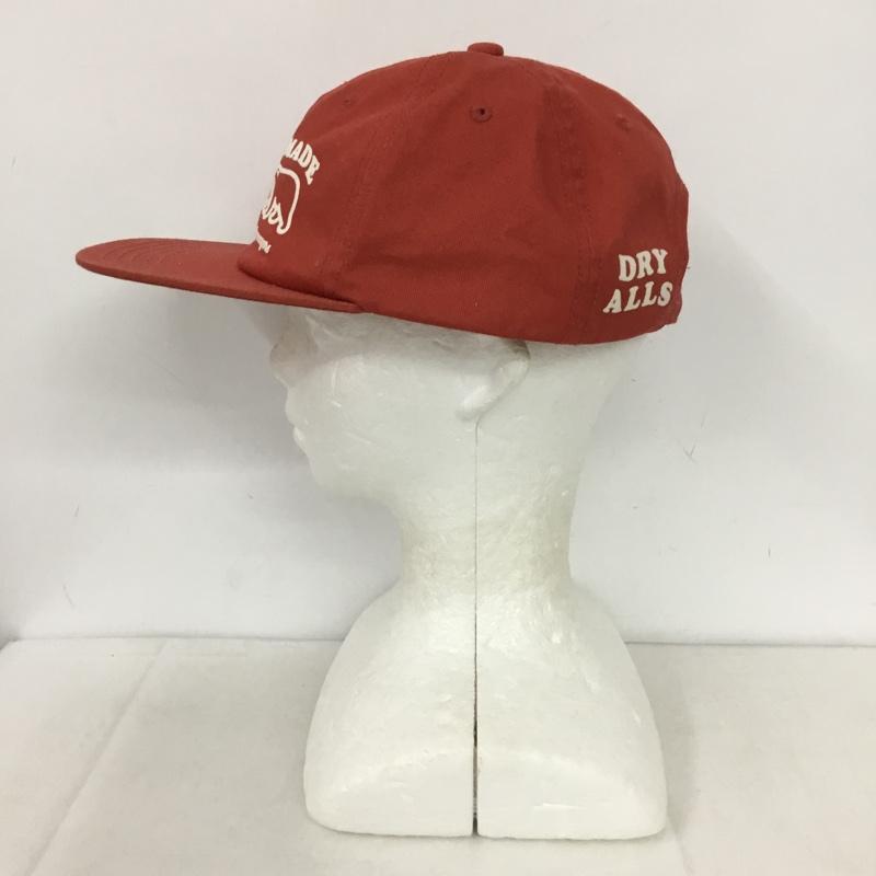 ヒューマンメード HUMAN MADE 帽子 キャップ ロゴ、文字 赤 / レッド /  メンズ USED 古着 中古 10138850