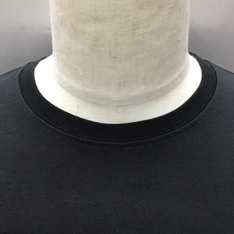 サタデーズサーフニューヨークシティー SATURDAYS SURF NYC Tシャツ 半袖 半袖カットソー プリントTシャツ クルーネックカットソー M ロゴ、文字 黒 / ブラック /  メンズ USED 古着 中古 10114117