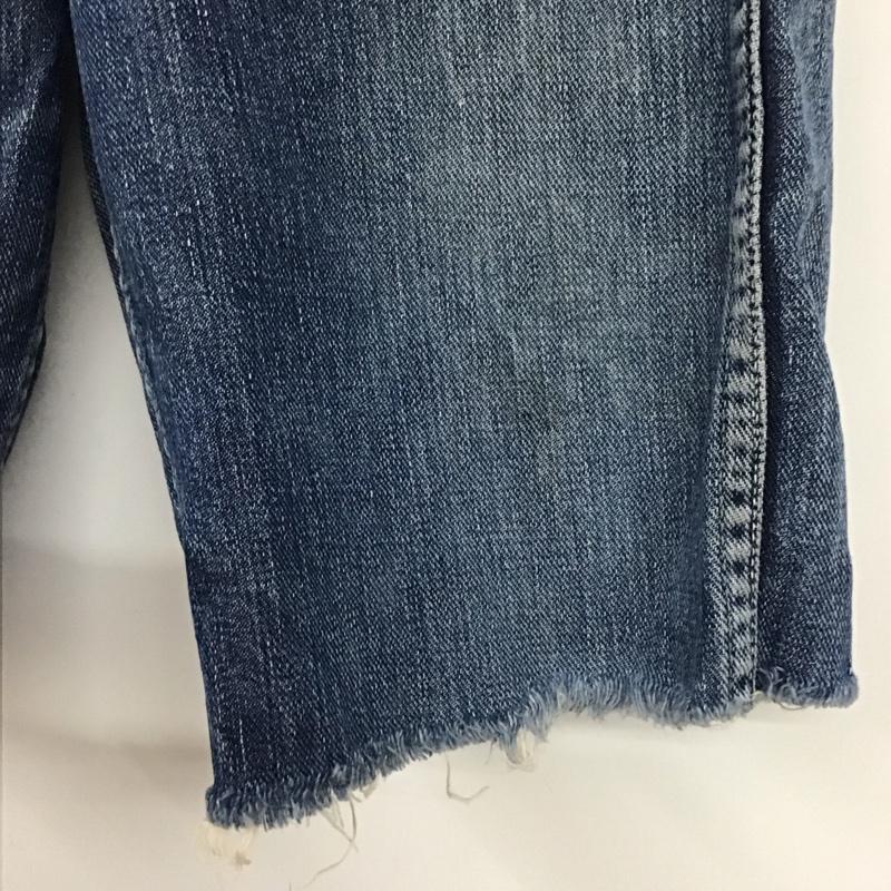 リー Lee パンツ デニム、ジーンズ 無地 インディゴ / インディゴ /  ボーイズ USED 古着 中古 10136956