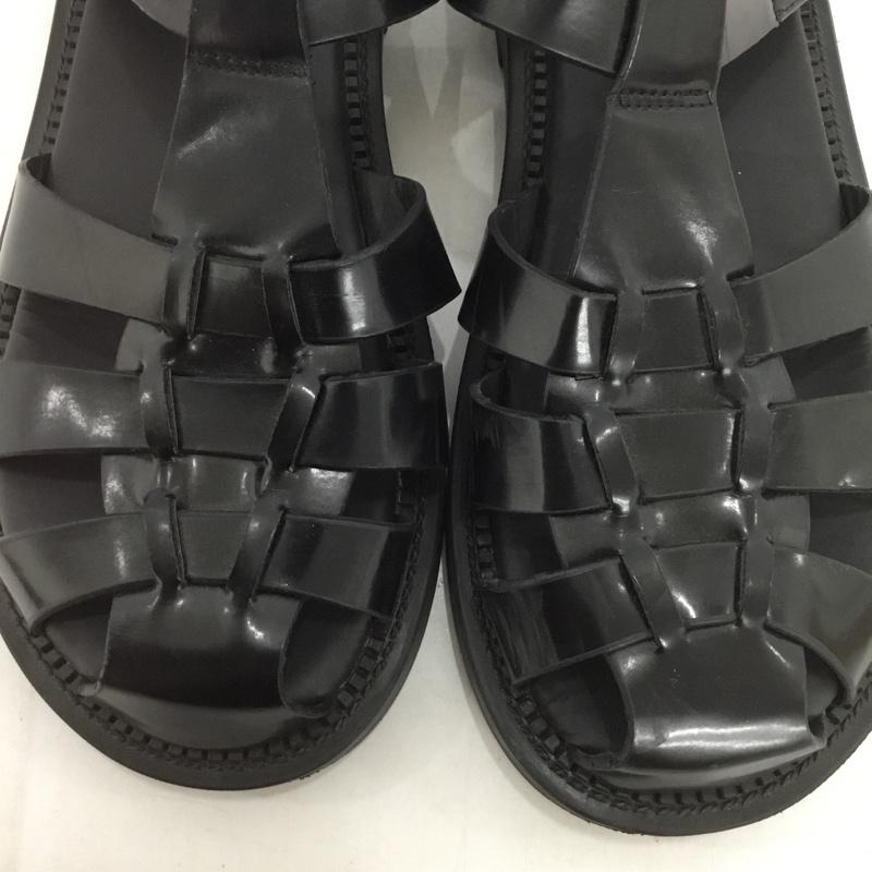 ザラ ZARA サンダル サンダル 3504 710 040 グルカサンダル EU38 無地 黒 / ブラック /  レディース USED 古着 中古 10133188