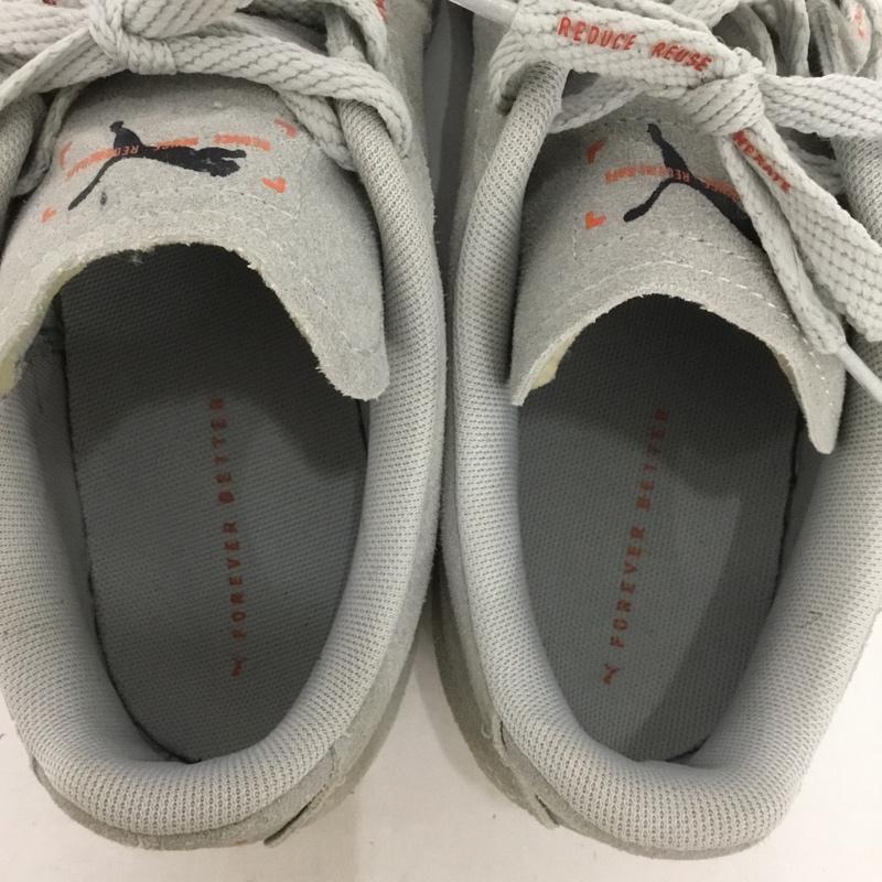 プーマ PUMA スニーカー スニーカー 384964-01 SUEDE RE:COLLECTION HARBOR MIST 26.5cm 26.5cm ロゴ、文字 灰 / グレー /  メンズ USED 古着 中古 10136685