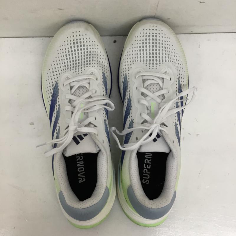アディダス adidas スニーカー スニーカー IF3015 スーパーノヴァ ライズ ランニング 28.5cm ロゴ、文字 白 / ホワイト / X 青 / ブルー / X 薄緑 / ライトグリーン /  メンズ USED 古着 中古 10141698