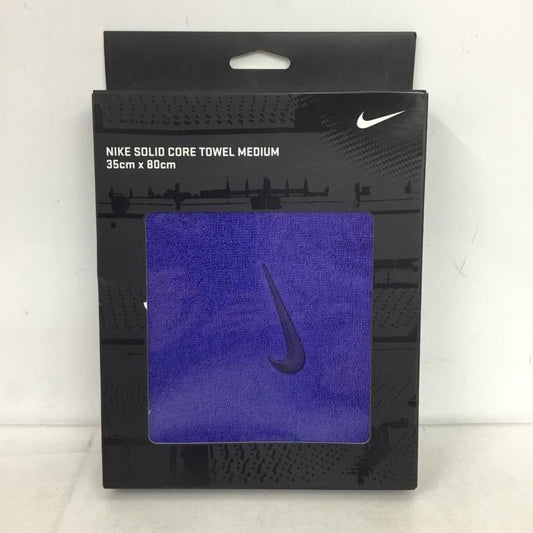 ナイキ NIKE ファッション小物 ファッション小物 AC9637 ソリッドコアタオル ミディアム コットン ワンポイント 青 / ブルー /  メンズ USED 古着 中古 10150195