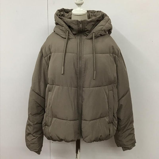 ザラ ZARA ジャケット、上着 ジャケット、ブレザー 3046 232 706 中綿ジャケット M 無地 灰 / グレー /  レディース USED 古着 中古 10118466