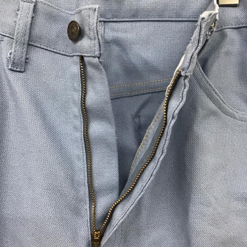 リーバイス Levi s パンツ スラックス W33 L34 81年 646 STA‐PREST 黒タブ 80s 33インチ 無地 水色 / ライトブルー /  メンズ USED 古着 中古 10118132