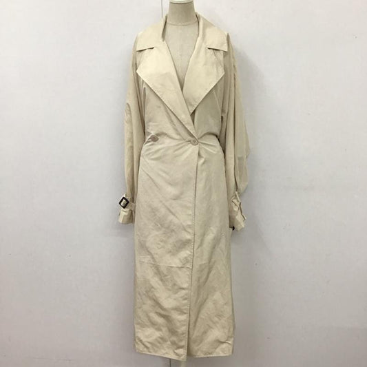 アメリ AMERI コート トレンチコート 028170420 ロング丈 無地 ベージュ / ベージュ /  レディース USED 古着 中古 10115865