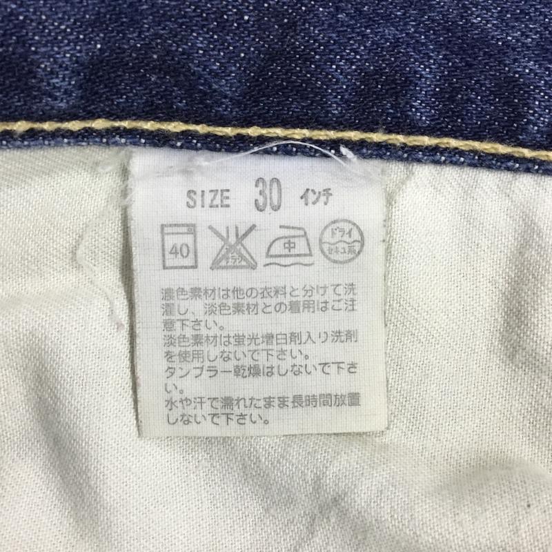 リーバイス Levi s パンツ デニム、ジーンズ ハーフパンツ 30インチ 無地 インディゴ / インディゴ /  メンズ USED 古着 中古 10108796