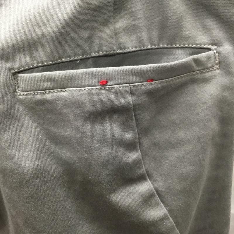 メンズ メルローズ MEN S MELROSE パンツ スラックス A0483FP265 サテンストレッチ裏起毛3Dテーパードパンツ 2 無地 灰 / グレー /  メンズ USED 古着 中古 10116105