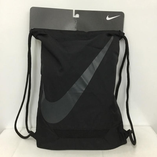 ナイキ NIKE リュックサック、デイパック リュックサック、デイバッグ BA5094 ナップサック タグ付き ジムバッグ ワンポイント 黒 / ブラック /  メンズ USED 古着 中古 10131594