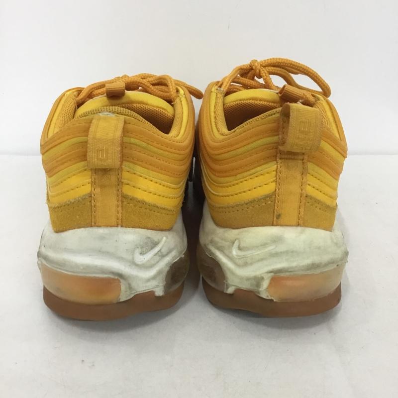 ナイキ NIKE スニーカー スニーカー 917646-700 W AIR MAX 97 PRM 23.5cm 23.5cm ワンポイント 黄 / イエロー / X 白 / ホワイト /  レディース USED 古着 中古 10141554