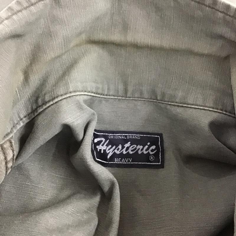 ヒステリックグラマー HYSTERIC GLAMOUR ジャケット、上着 ジャケット、ブレザー 長袖ロングジャケット アウター ジップアップジャケット カラージャケット FREE 無地 カーキ / カーキ /  メンズ USED 古着 中古 10106813