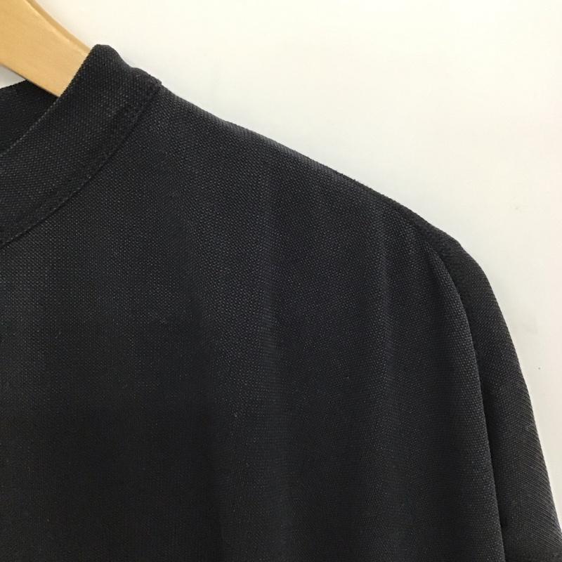 ヨーコサカモト YOKO SAKAMOTO Tシャツ 半袖 半袖カットソー プリントTシャツ クルーネックカットソー 無地 黒 / ブラック /  メンズ USED 古着 中古 10150891