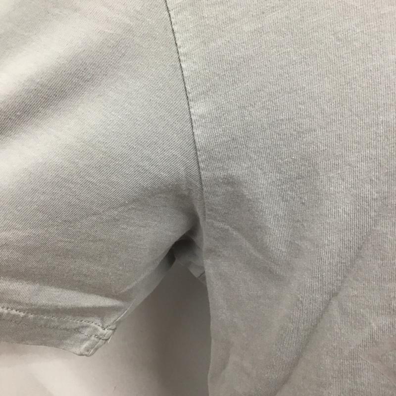 ティーシーエスエス TCSS Tシャツ 半袖 クルーネック ロゴ M プリント 灰 / グレー /  メンズ USED 古着 中古 10107535