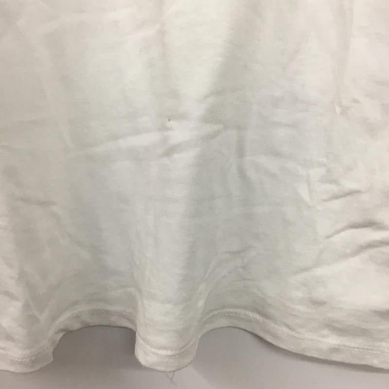 ザラ ZARA Tシャツ 半袖 5643 420 024 クルーネック 虹 タグ付き M ロゴ、文字 白 / ホワイト /  レディース USED 古着 中古 10144685