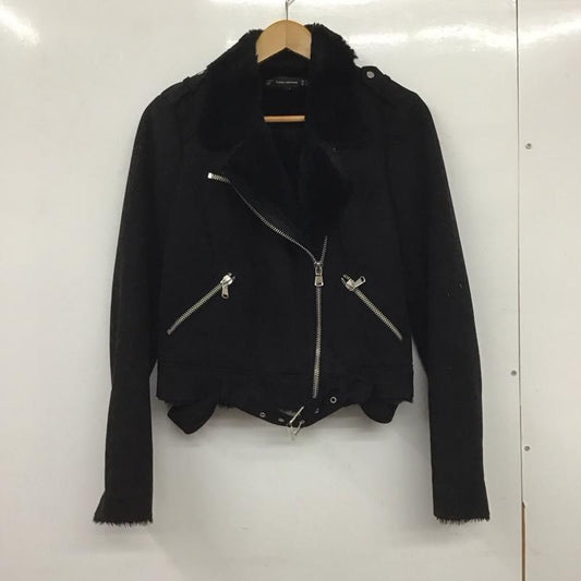 アズールバイマウジー AZUL BY MOUSSY ジャケット、上着 ジャンパー、ブルゾン M 無地 黒 / ブラック /  レディース USED 古着 中古 10145799