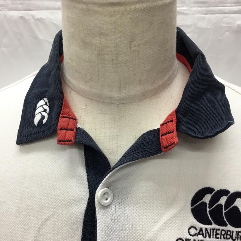 カンタベリー CANTERBURY ポロシャツ 半袖 半袖ポロシャツ カラーシャツ 半袖カットソー M ロゴ、文字 マルチカラー / マルチカラー /  メンズ USED 古着 中古 10112319