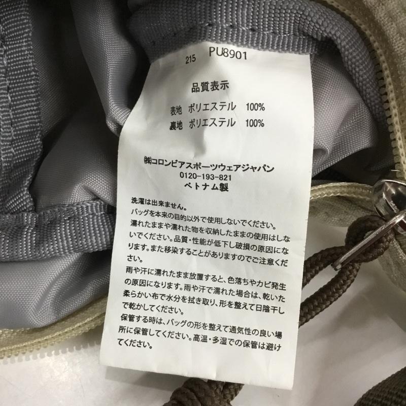 コロンビア Columbia ショルダーバッグ ショルダーバッグ PU8901 ブリッジシティ ショルダー ロゴ、文字 アイボリー / アイボリー / X カーキ / カーキ /  メンズ USED 古着 中古 10138055