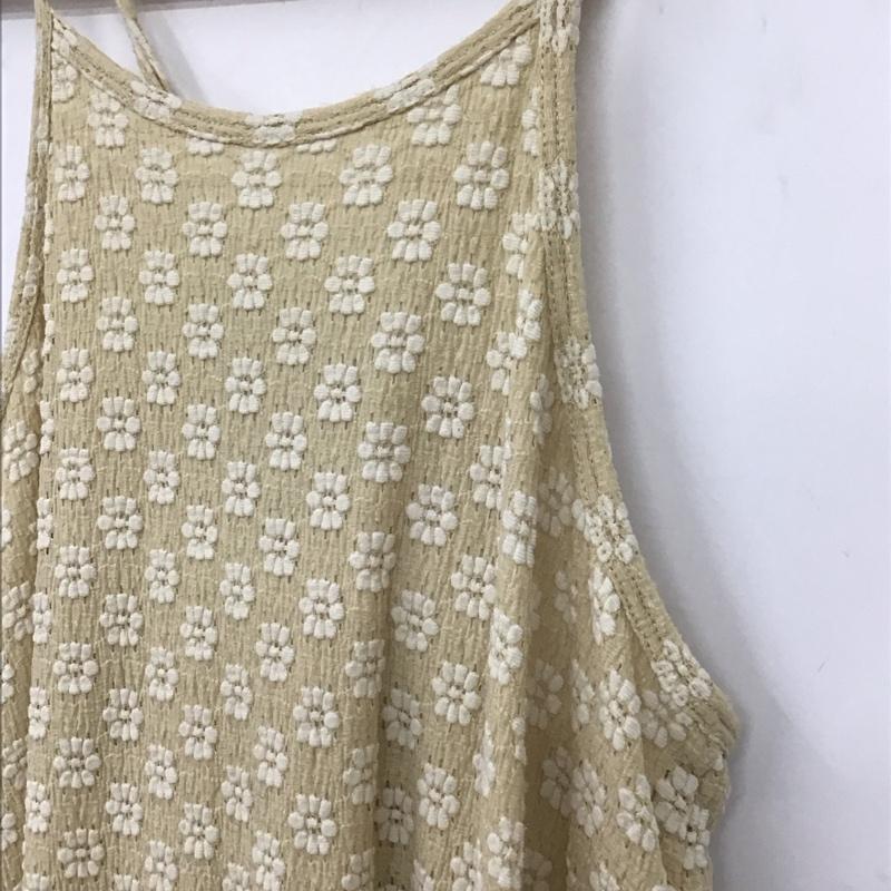 フリークスストア FREAK S STORE ワンピース ロングスカート キャミロングワンピース フレアスカート ロングスカート FREE 総柄 ベージュ / ベージュ /  レディース USED 古着 中古 10149625
