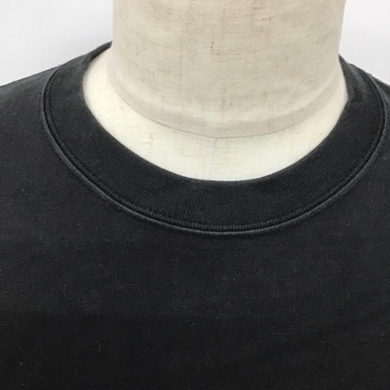 ザノースフェイス THE NORTH FACE カットソー 長袖 nt82136 ロングスリーブスクエアロゴティー 長袖カットソー プリントTシャツ M ロゴ、文字 黒 / ブラック /  メンズ USED 古着 中古 10125595