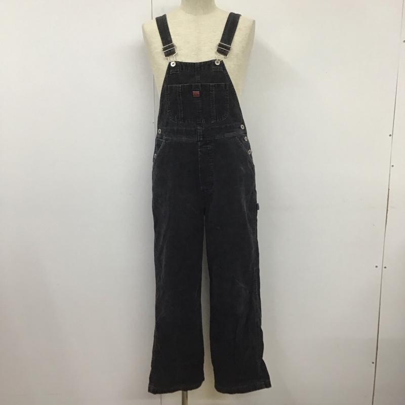 古着 USED サロペット・オーバーオール サロペット、オーバーオール コーデュロイオーバーオール カジュアルパンツ ワイドパンツ つなぎ S ロゴ、文字 紺 / ネイビー /  メンズ USED 古着 中古 10107773