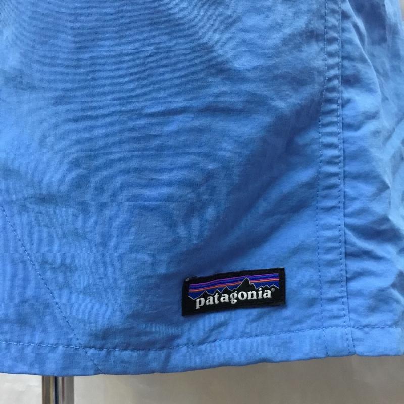 パタゴニア patagonia パンツ ショートパンツ 57021SP19 ショートパンツ ナイロンパンツ S ロゴ、文字 青 / ブルー /  メンズ USED 古着 中古 10117520
