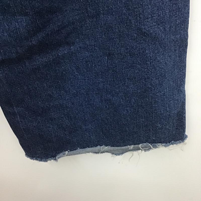 ザラ ZARA パンツ デニム、ジーンズ 36 無地 インディゴ / インディゴ /  レディース USED 古着 中古 10106146