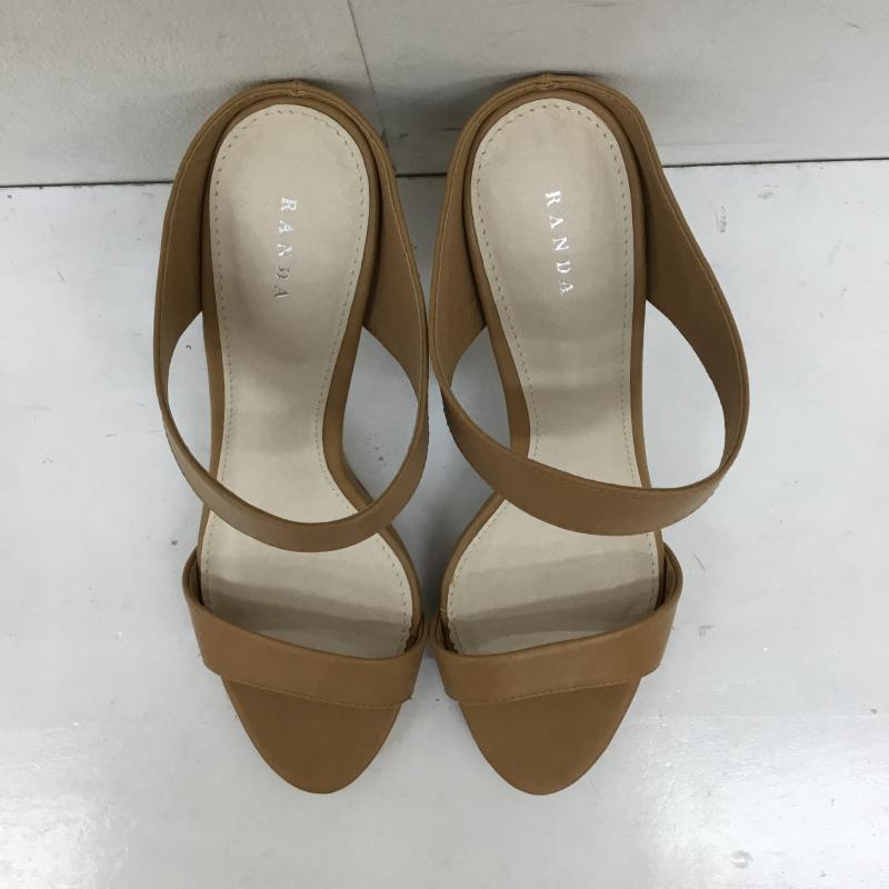 ランダ RANDA パンプス パンプス LL 無地 茶 / ブラウン /  レディース USED 古着 中古 10149993