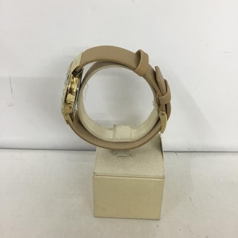 スカーゲン SKAGEN 腕時計 アナログ（クォーツ式） SKW2166 レザーベルト ロゴ、文字 ベージュ / ベージュ / X 金 / ゴールド /  レディース USED 古着 中古 10135181