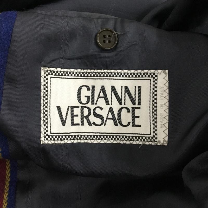 ジャンニヴェルサーチ GIANNI VERSACE ジャケット、上着 ジャケット、ブレザー カジュアルジャケット カラージャケット ポケットジャケット アウター プリント マルチカラー / マルチカラー /  メンズ USED 古着 中古 10120663