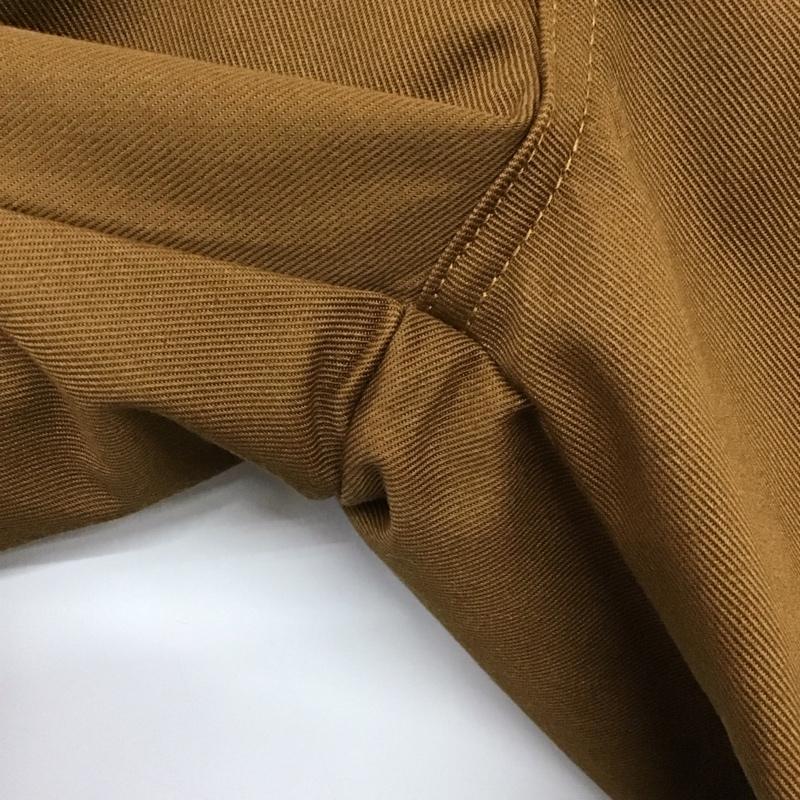 ディッキーズ Dickies パンツ ワークパンツ、ペインターパンツ 144m40wd03 TCツイル デニムテーパード ワイドパンツ 30インチ 無地 茶 / ブラウン /  メンズ USED 古着 中古 10141405