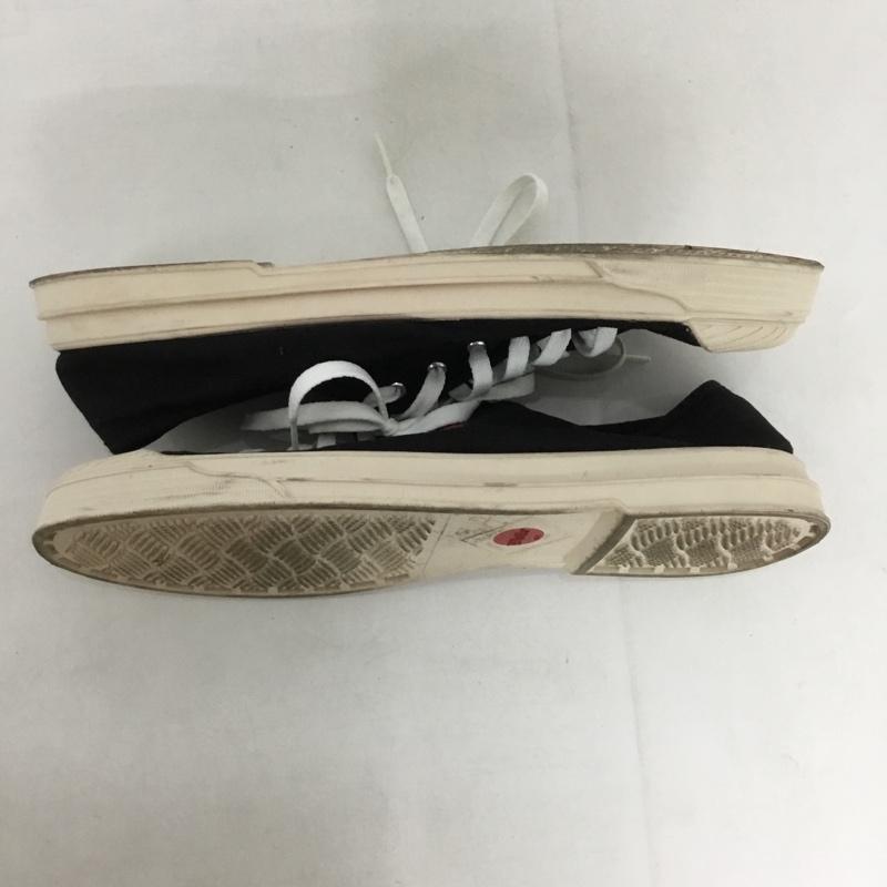 ポロラルフローレン POLO RALPH LAUREN スニーカー スニーカー 40616 J22 ローカット US9 US：9 ワンポイント 黒 / ブラック /  メンズ USED 古着 中古 10131025