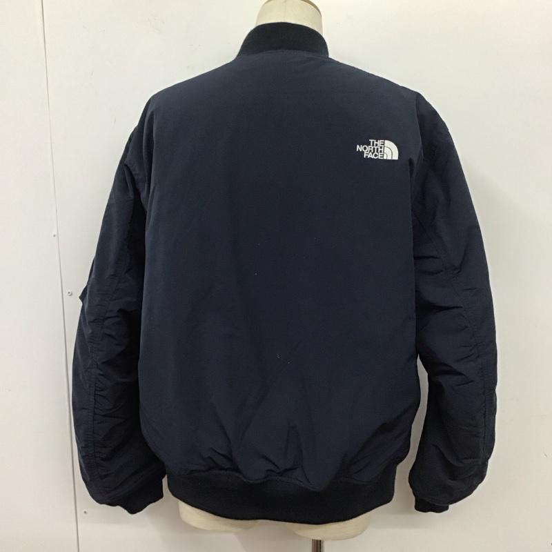 ザノースフェイス THE NORTH FACE ジャケット、上着 ジャンパー、ブルゾン NY82334 インサレーションボンバージャケット ジップアップジャケット アウター XL ロゴ、文字 紺 / ネイビー /  メンズ USED 古着 中古 10109843