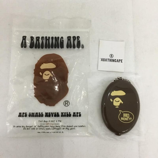 アベイシングエイプ A BATHING APE キーホルダー キーホルダー ラバー コインケース APE HEAD COIN CASE  茶 / ブラウン /  メンズ USED 古着 中古 10139090