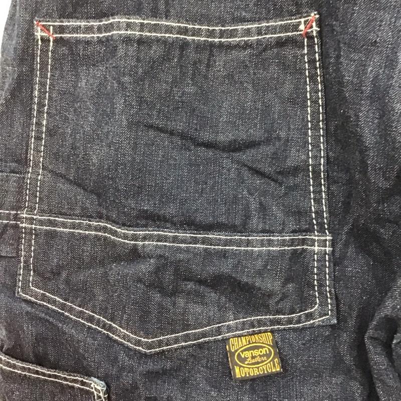 ヴァンソン VANSON パンツ デニム、ジーンズ デニムパンツ ストレートパンツ ワイドパンツ カジュアルパンツ 38 無地 インディゴ / インディゴ /  メンズ USED 古着 中古 10113248