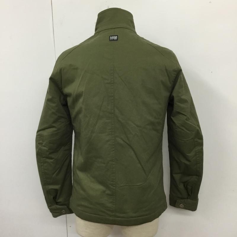 ジースターロゥ G-STAR RAW ジャケット、上着 ジャンパー、ブルゾン ジップアップジャケット ジャンパー ジャケット カジュアルジャケット アウター XS 無地 カーキ / カーキ /  メンズ USED 古着 中古 10109978