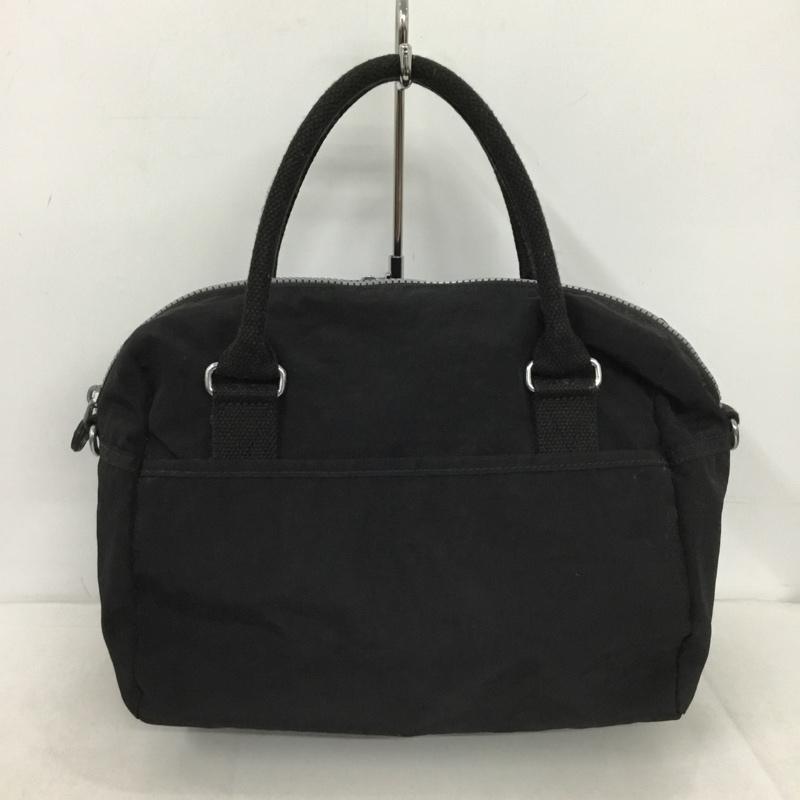 キプリング kipling ハンドバッグ ハンドバッグ K12437-900 ゴリラキーホルダー ロゴ、文字 黒 / ブラック /  レディース USED 古着 中古 10149833