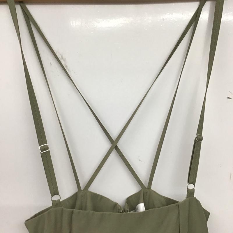 ローリーズファーム LOWRYS FARM ワンピース ロングスカート FREE 無地 カーキ / カーキ /  レディース USED 古着 中古 10149633