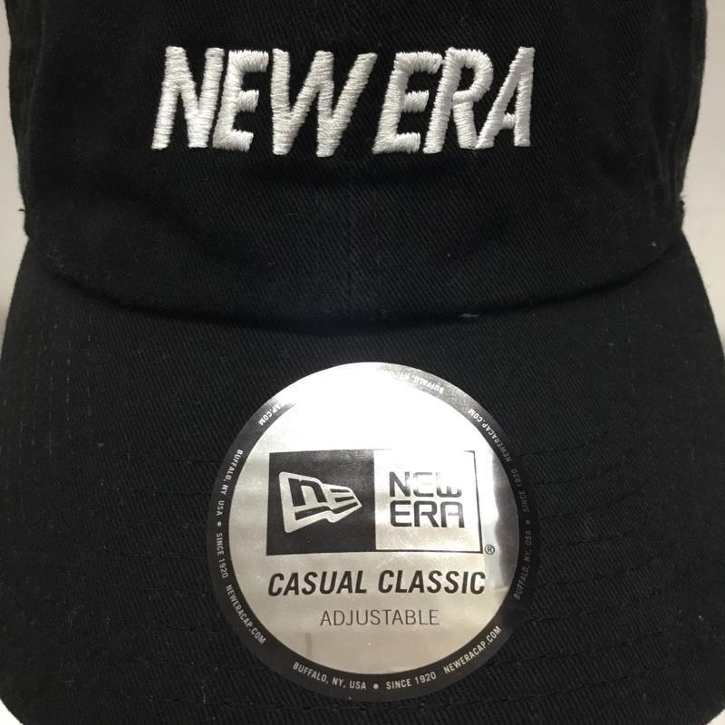 ニューエラ NEW ERA 帽子 キャップ カジュアルクラシック ロゴ、文字 黒 / ブラック /  メンズ USED 古着 中古 10107903