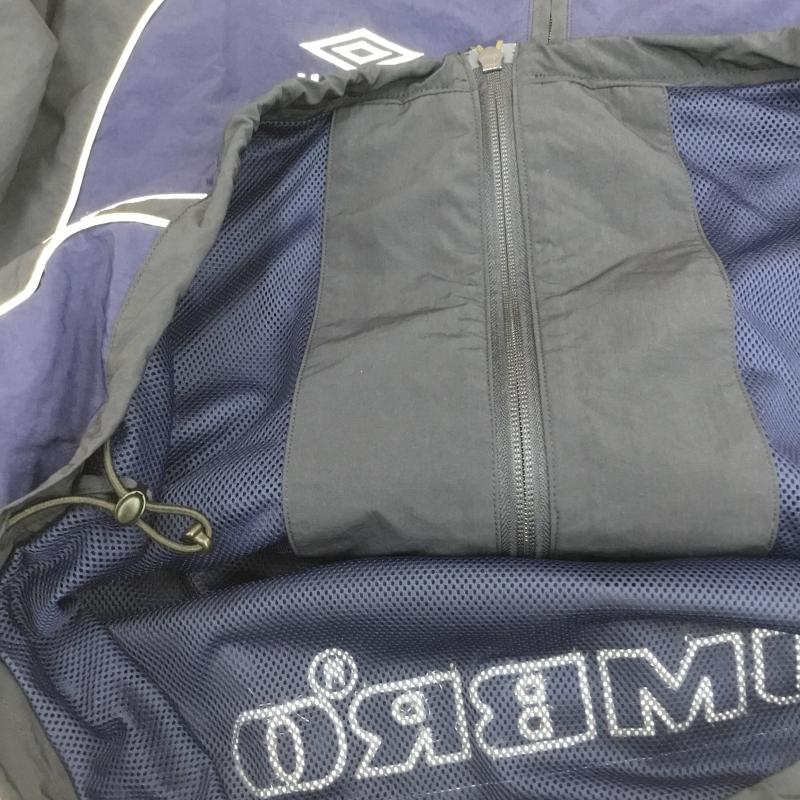 アンブロ UMBRO ジャケット、上着 ジャンパー、ブルゾン SEDAN ALL-PURPOSE セダンオールパーパス Woven Track Jacket SD24S-JK05 M 刺繍 X ロゴ、文字 紺 / ネイビー /  メンズ USED 古着 中古 10112597
