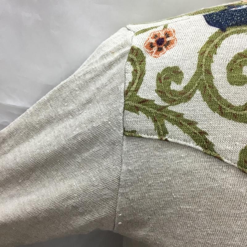 キャピタル KAPITAL カットソー 長袖 M 無地 ベージュ / ベージュ /  メンズ USED 古着 中古 10113455