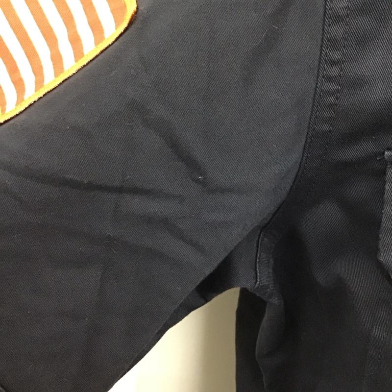 アベイシングエイプ A BATHING APE シャツ、ブラウス 半袖 ワークシャツ L 無地 紺 / ネイビー /  メンズ USED 古着 中古 10109879