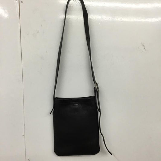 エンダースキーマ Hender Scheme ショルダーバッグ ショルダーバッグ one side belt bag レザー ロゴ、文字 黒 / ブラック /  メンズ USED 古着 中古 10147448