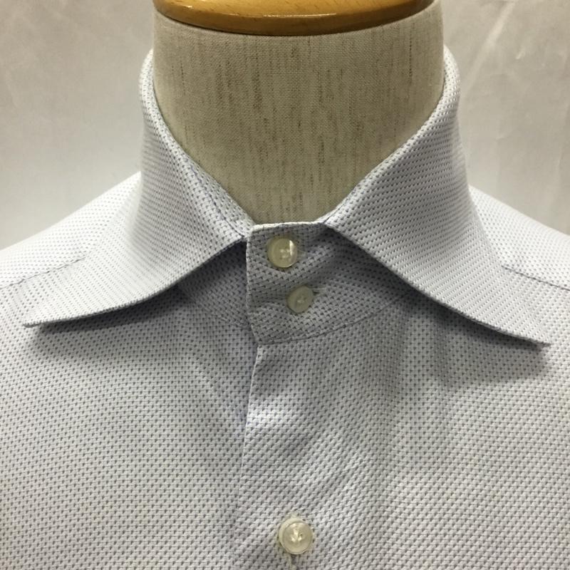 バルバ BARBA シャツ、ブラウス 長袖  水色 / ライトブルー /  メンズ USED 古着 中古 10108960