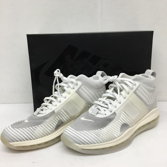 ナイキ NIKE スニーカー スニーカー AQ0114-101 JOHN ELLIOTT×NIKE LEBRON ICON SUMMIT WHITE ジョンエリオット×ナイキ レブロンアイコン サミットホワイト 26.5cm ロゴ、文字 白 / ホワイト /  メンズ USED 古着 中古 10124081