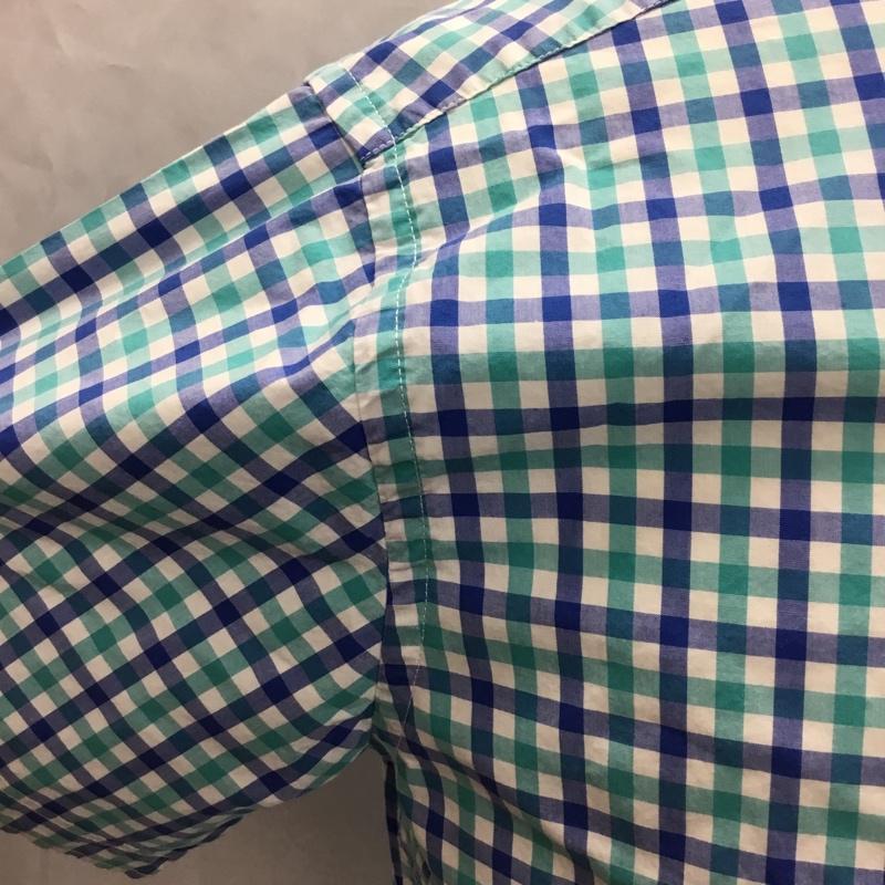 トミーヒルフィガー TOMMY HILFIGER シャツ、ブラウス 半袖 半袖シャツ チェックシャツ カラーシャツ カジュアルシャツ ボタンダウンシャツ XL チェック マルチカラー / マルチカラー /  メンズ USED 古着 中古 10106602