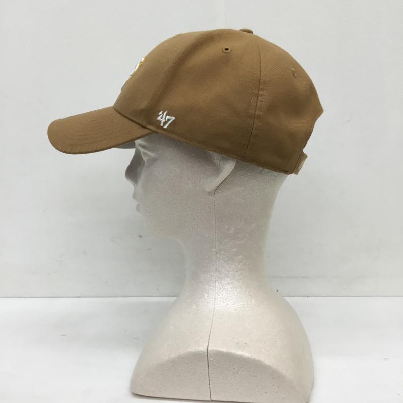フォーティーセブンブランド 47 Brand 帽子 キャップ アスレチックス ロゴ、文字 茶 / ブラウン / X ベージュ / ベージュ / X 黄 / イエロー / X 白 / ホワイト /  メンズ USED 古着 中古 10129689